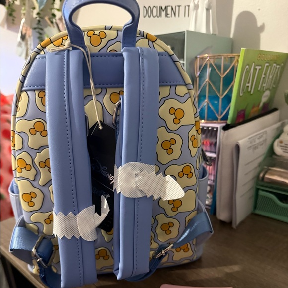 Loungefly Disney Mickey Waffle Backpack - Picture 2 of 2